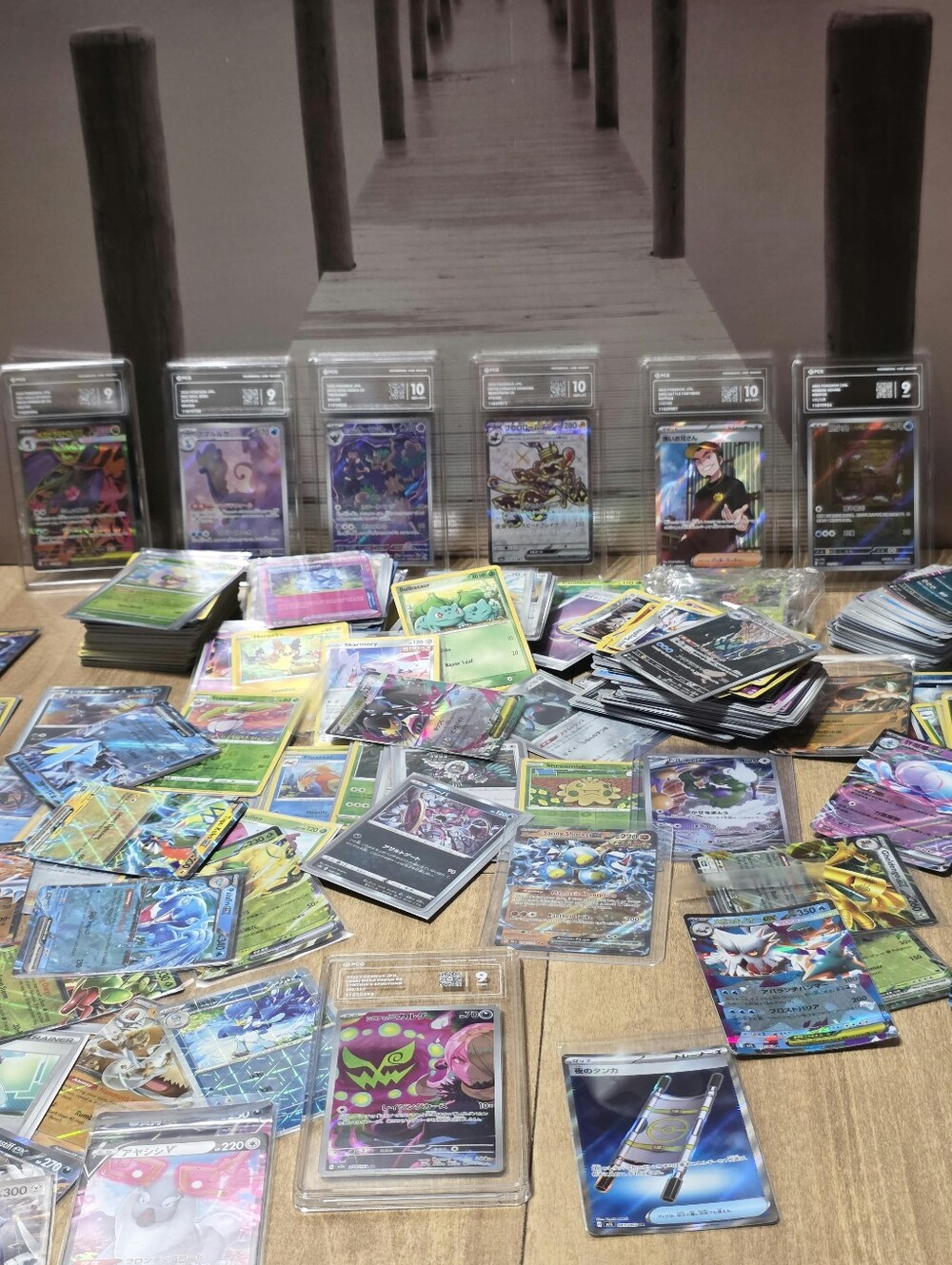 Trading Card Pokemon Graded Gards Lot